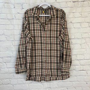 Life is Good Button down top